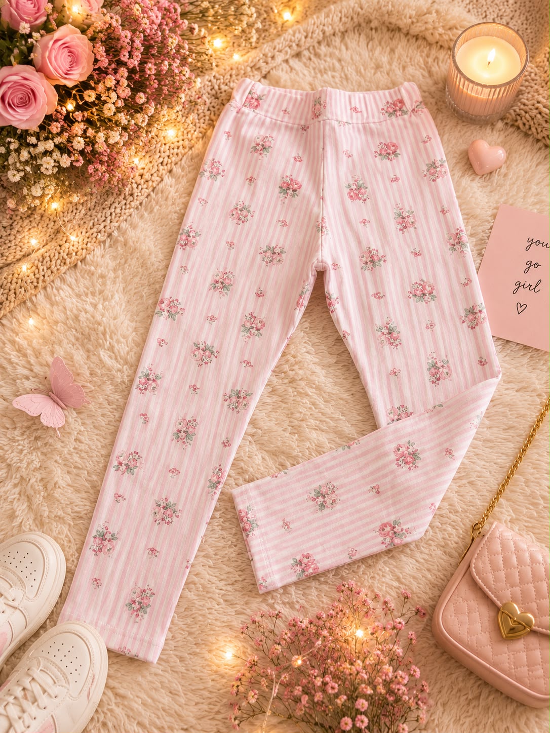 calza-infantil-estampada-rayada-con-flores